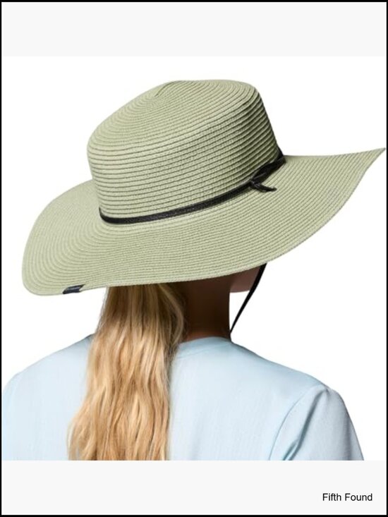 Packable Sun Hat with Adjustable Chin Strap, Lightweight Travel-Friendly Design main image 6